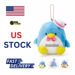 Sanrio Characters Tuxedo Sam Mascot Chain Plush Doll Stuffed Toy 928054 Cute